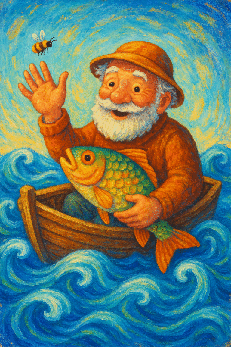 Old Pete Fish and the Bee